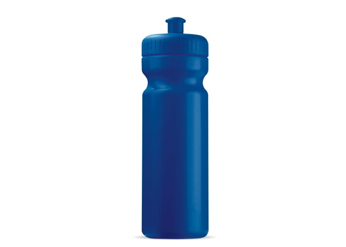 Bidon publicitaire sport Basic 750 ml Bleu foncé